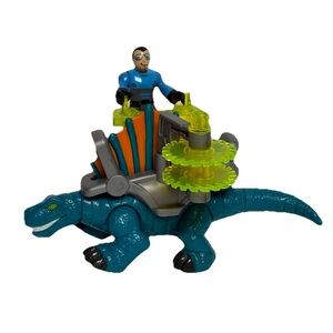Fisher Price Imaginext Dimetrodon Dinosaur Saddle Rider 2011